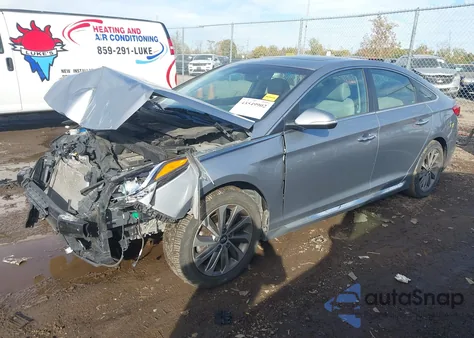 2016 Hyundai Sonata Sport из США, поврежденный, VIN 5NPE34AF0GH423150